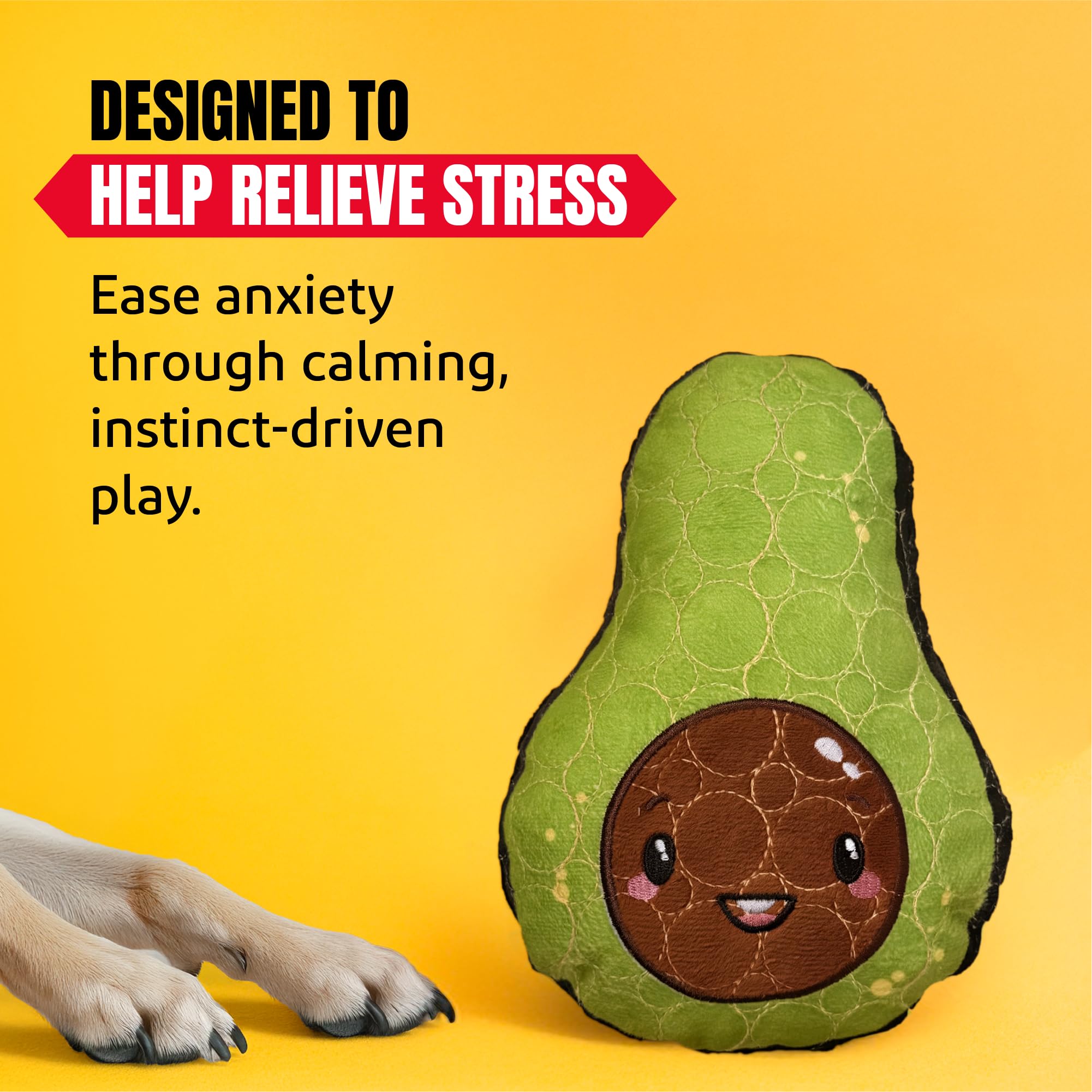 Bite Force Avocado para uso interior y exterior, juego continuo en casa o parque.