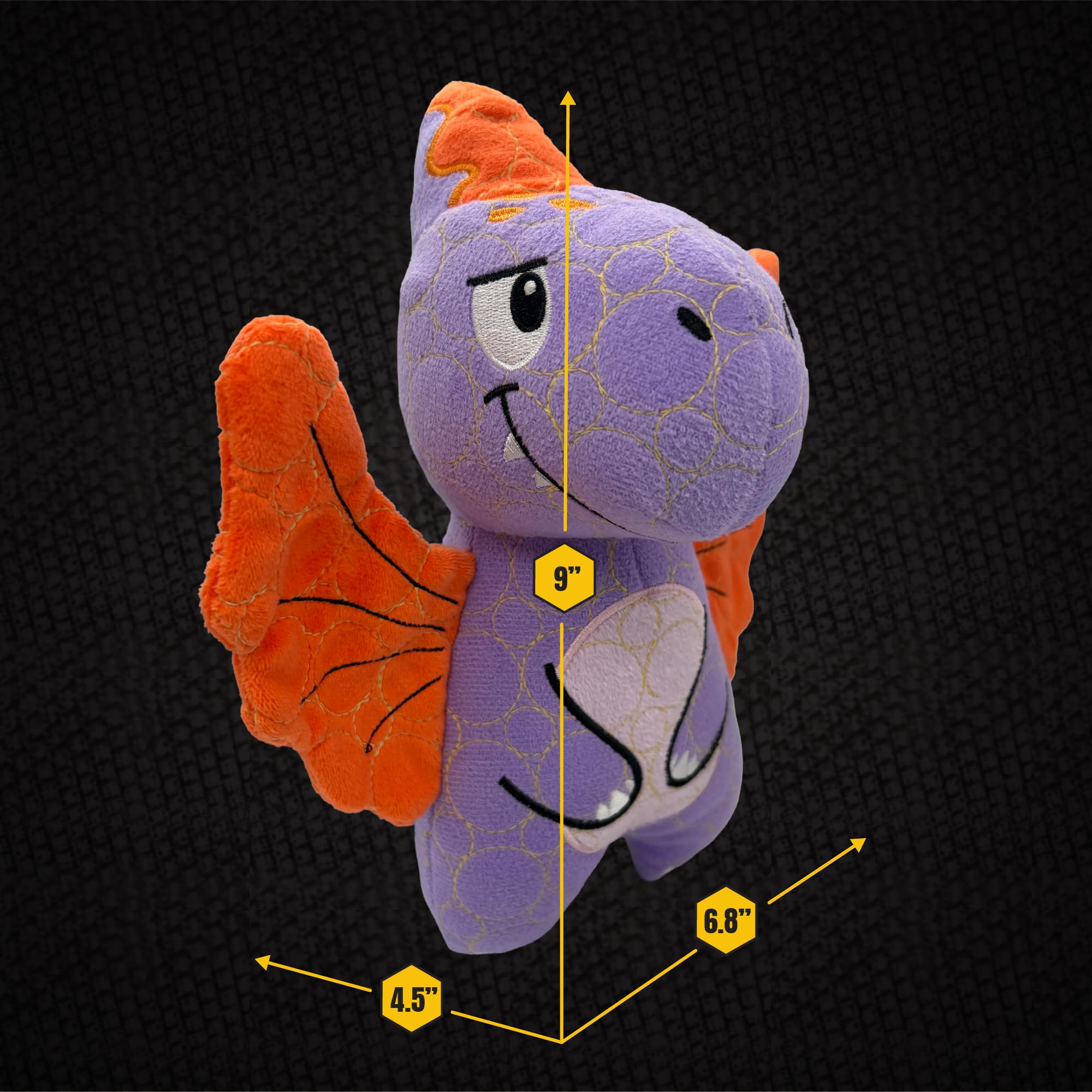 Bite Force Dino juego interior y exterior para perros activos.