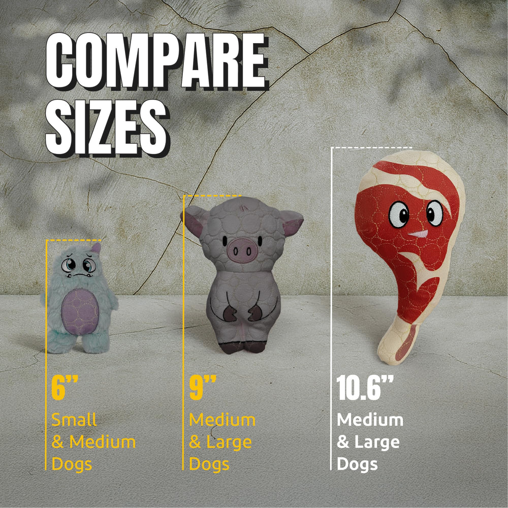 Bite Force Juguete para perros agresivos, construcción robusta para juego intenso.