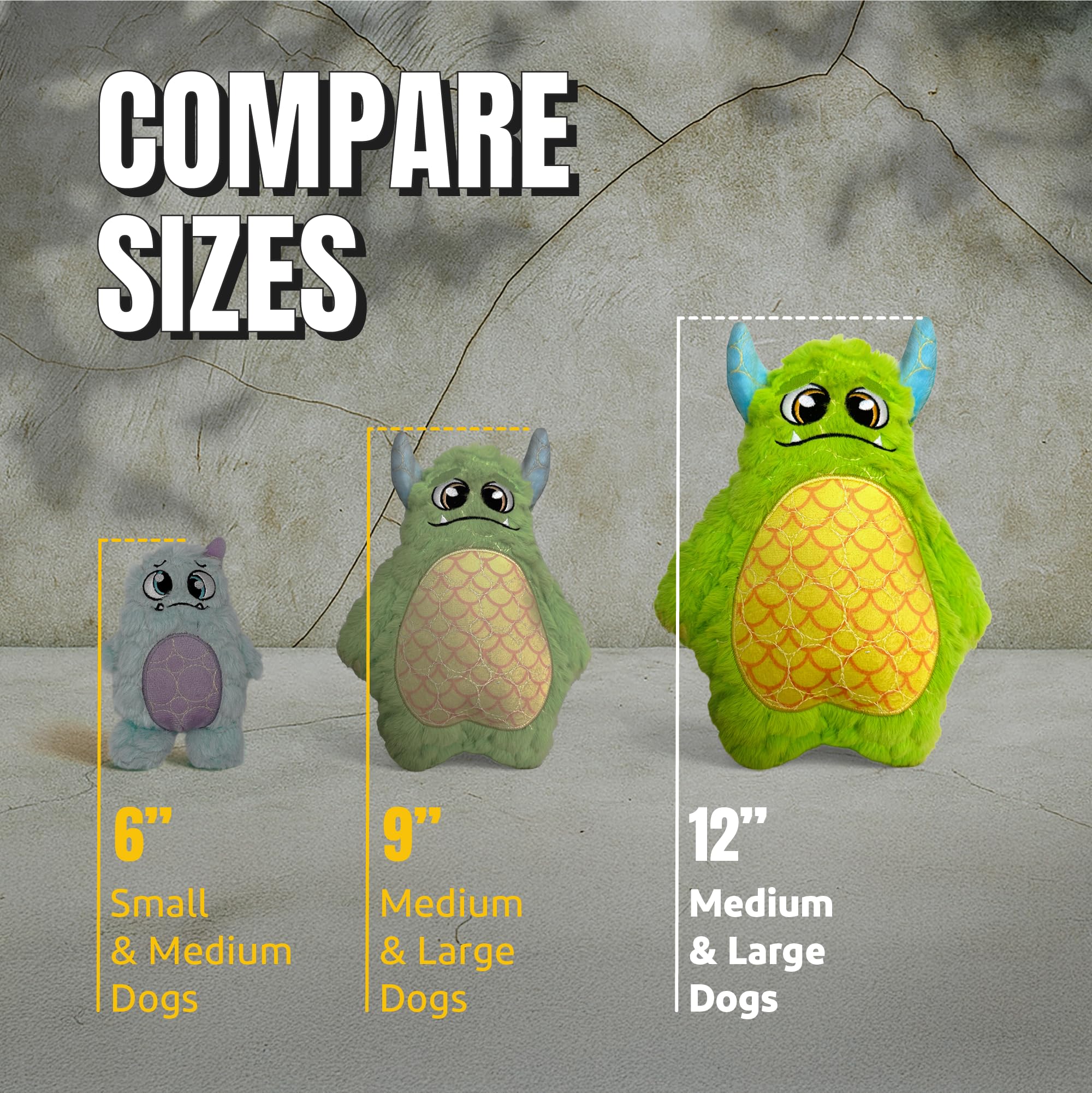 Bite Force Monstruo Verde, sonido chirriante para estimular el juego