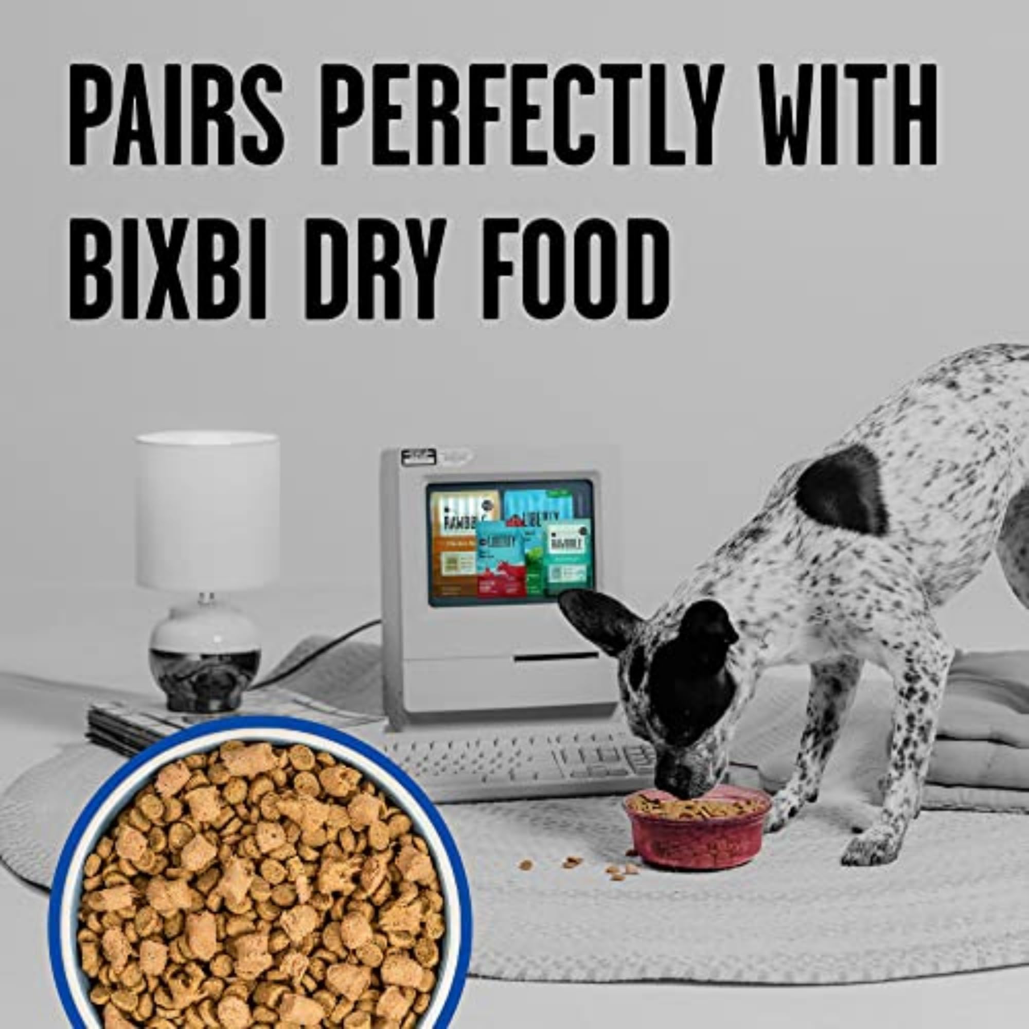 BIXBI Liberty almacenamiento sin refrigeración, opción conveniente para dueños ocupados.