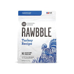 BIXBI Liberty saco liofilizado de pavo, ideal para guardado sin refrigeración