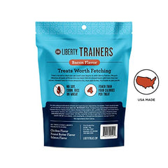 Textura húmeda de BIXBI Liberty Trainers con tocino para premiar conductas positivas