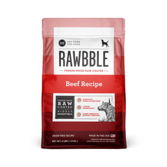 BIXBI Rawbble, bolsa frontal, almacenamiento cómodo para perros activos.