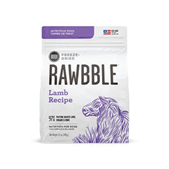 BIXBI Rawbble cordero en bol, proteína de alta calidad para perros.