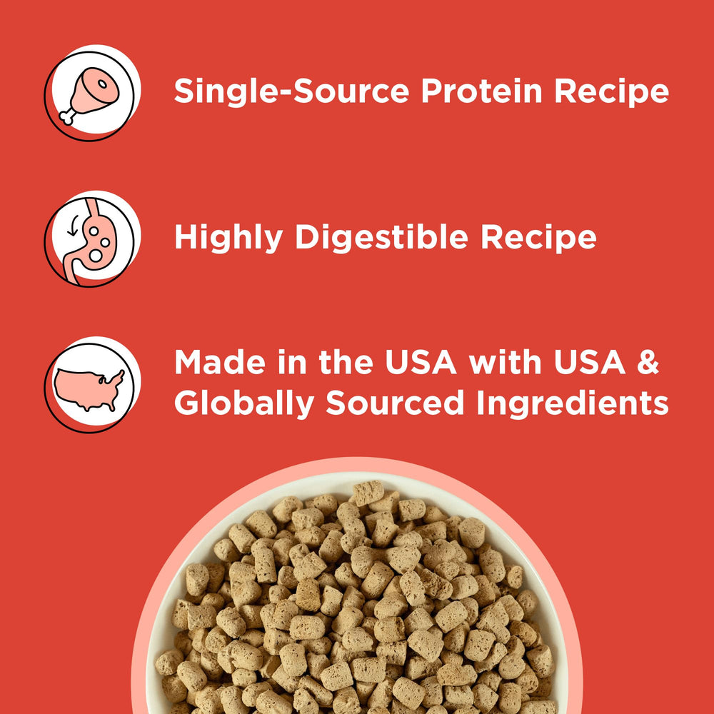 BIXBI RAWBBLE; paquete de 10oz, práctico para comidas y premios.