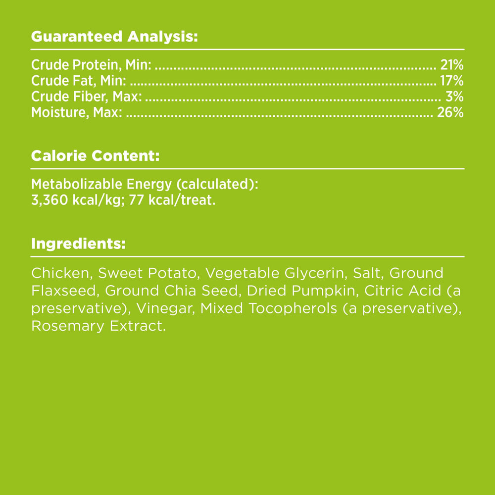 Fórmula sin granos y sin gluten de BIXBI Skin & Coat Support para estómagos sensibles.