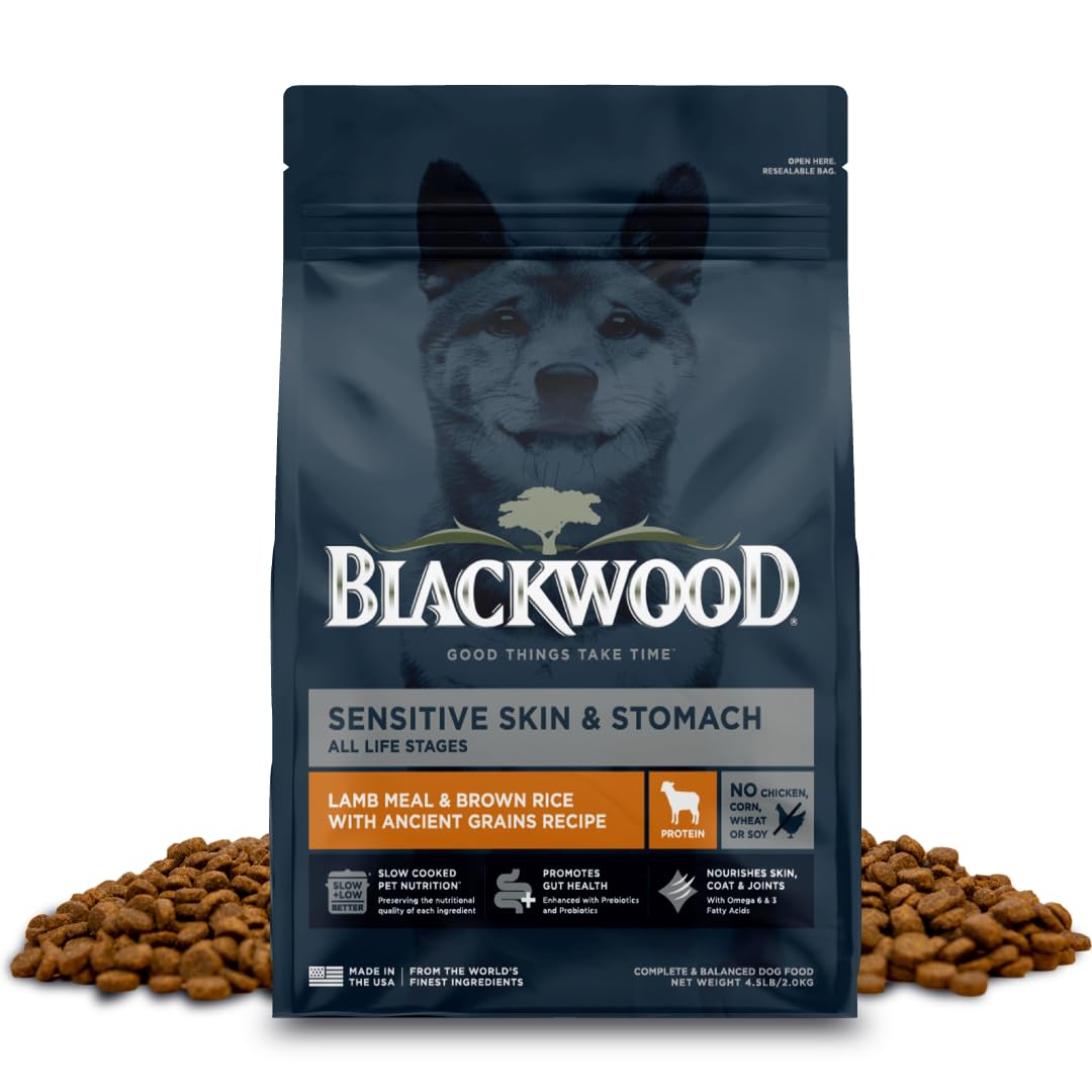 Blackwood alimento para perro piel sensible, bolsa de 4.5 lb, digestión suave
