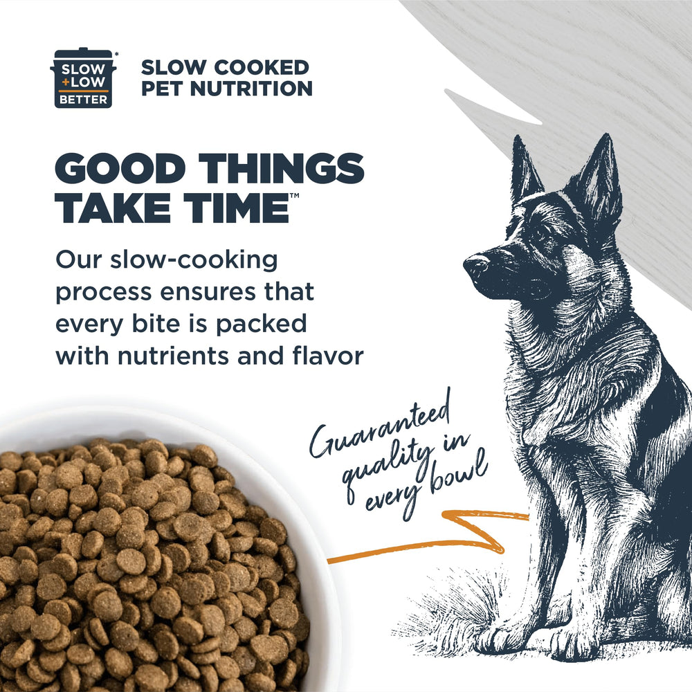 Blackwood cocción lenta en lotes pequeños, sabor audaz para perros