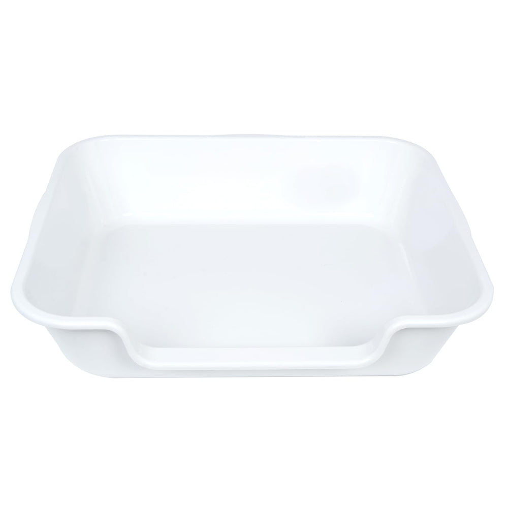 Blaucasa: bandeja con entrada baja, acceso fácil para gatos grandes y perros pequeños.