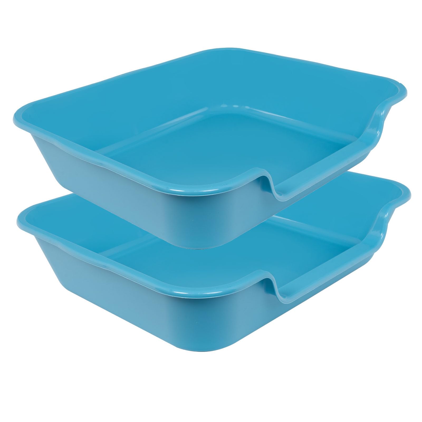 Blaucasa doble-pack bandejas higienicas para perros grandes, ideal para entrenamiento y limpieza.