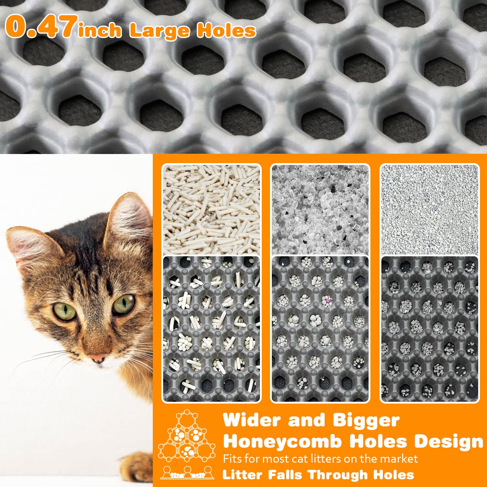 Eva suave BlissStorm ofrece tacto cómodo para patas sensibles.