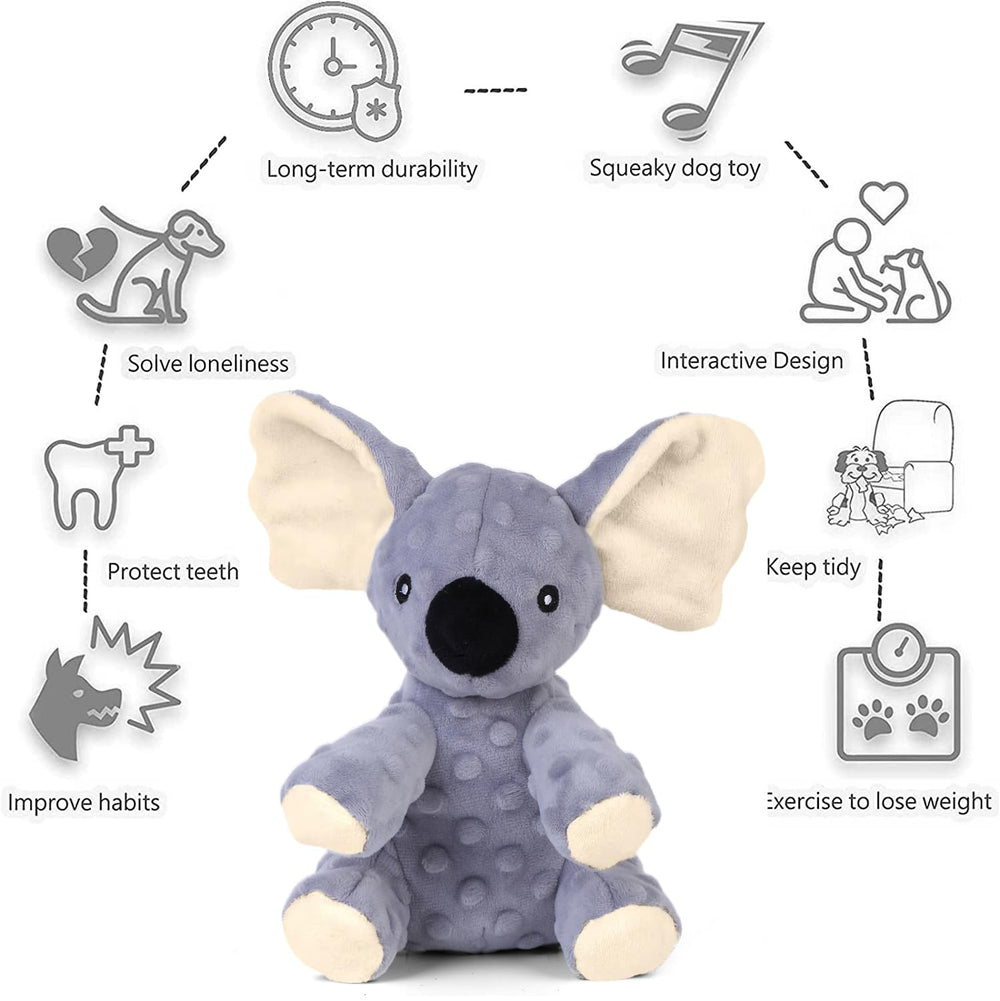 Koala Blnboimrun en coton naturel durable pour mordillage sûr