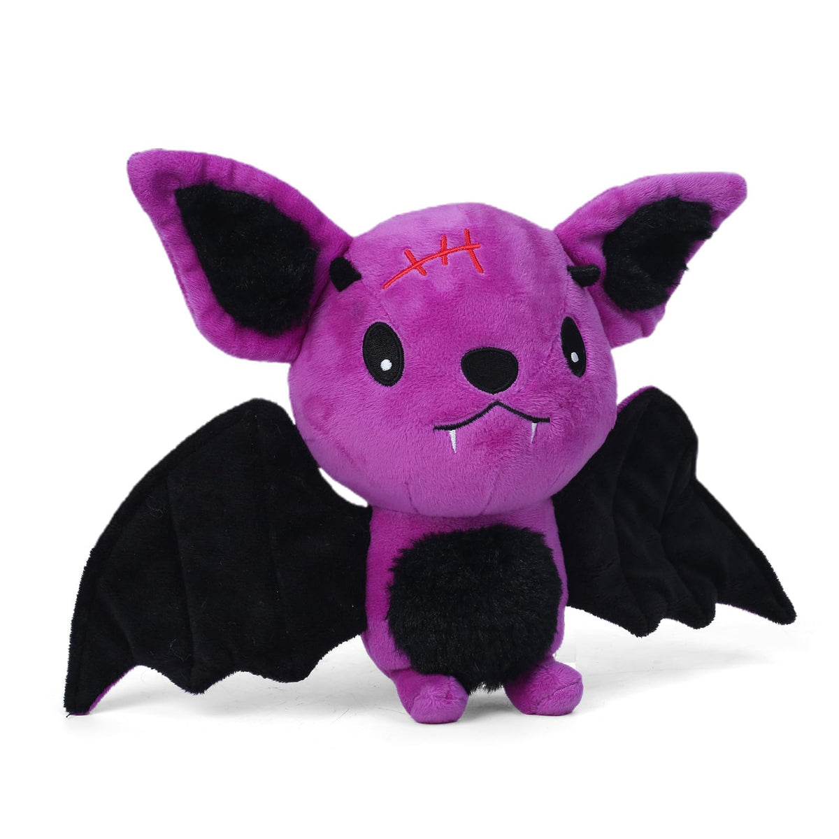 Blnboimrun murcielago de peluche con crujido para masticar suave