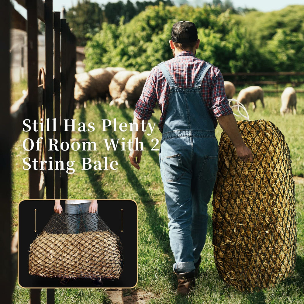 Bloomoak Slow Hay Net: ideal para viajes con caballos en remolque