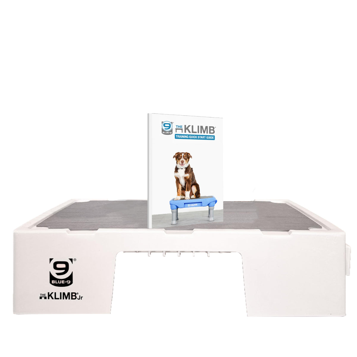 Blue-9 KLIMB Jr, plataforma de entrenamiento para perros, ideal para casa.