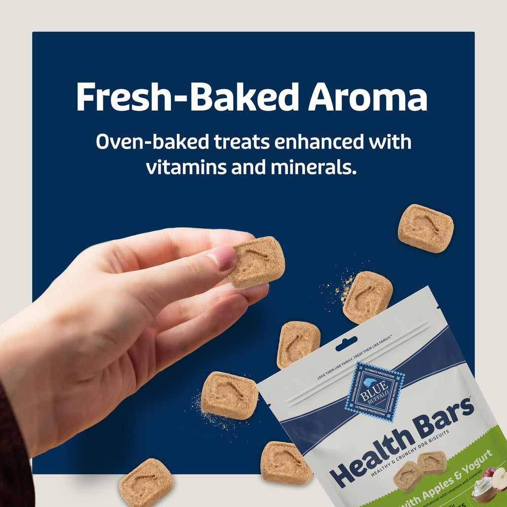 Blue Buffalo Health Bars Mini: etiqueta nutricional clara y simple
