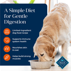 Blue Buffalo Basics: apoyo articular con glucosamina y condroitina para movilidad.