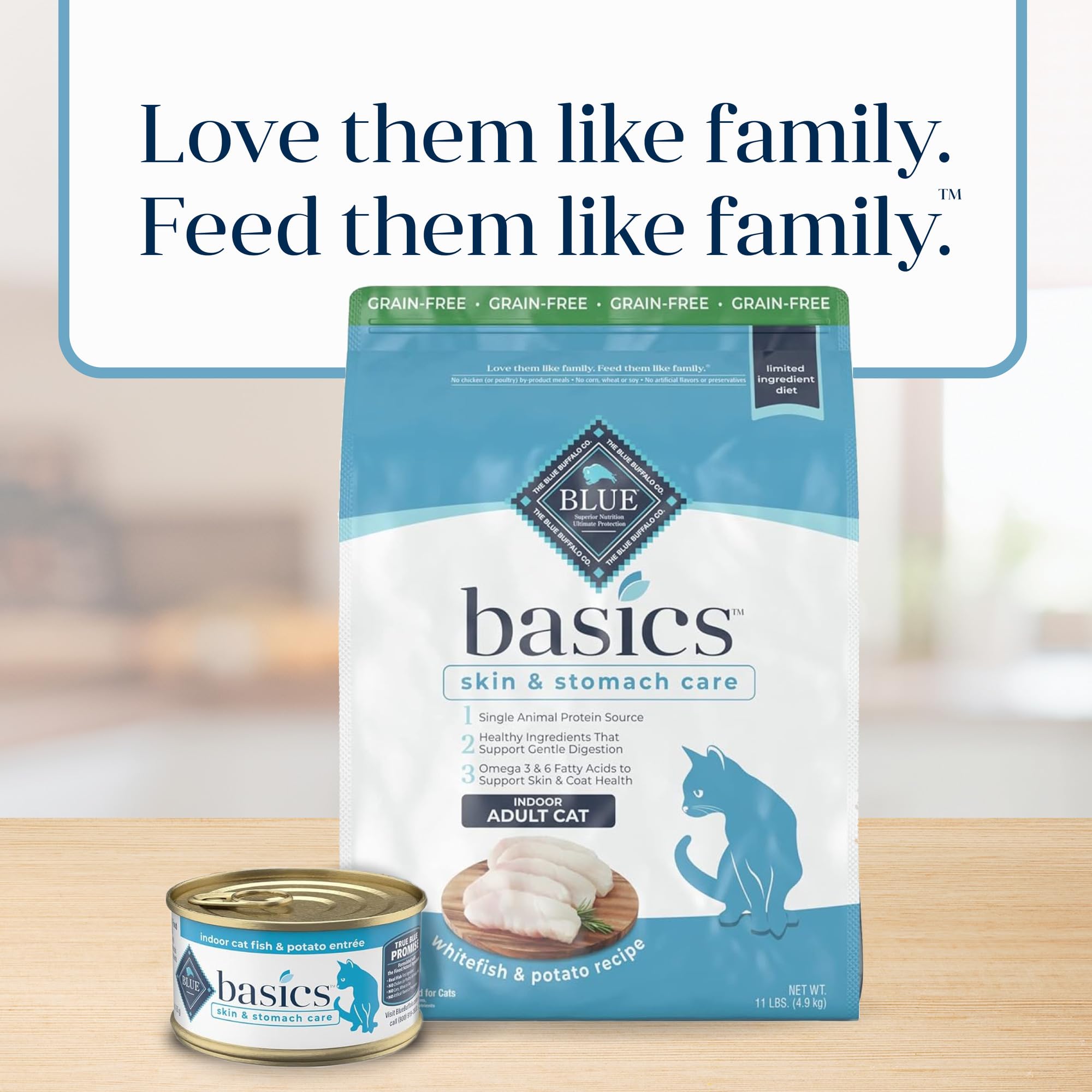 Blue Buffalo Basics: antioxidantes LifeSource Bits para apoyo inmunológico.