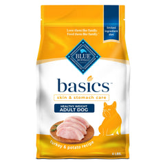 Blue Buffalo Basics pavo primer ingrediente para dieta balanceada