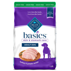 Blue Buffalo Basics con pavo: primer ingrediente, apoyo muscular y dieta natural