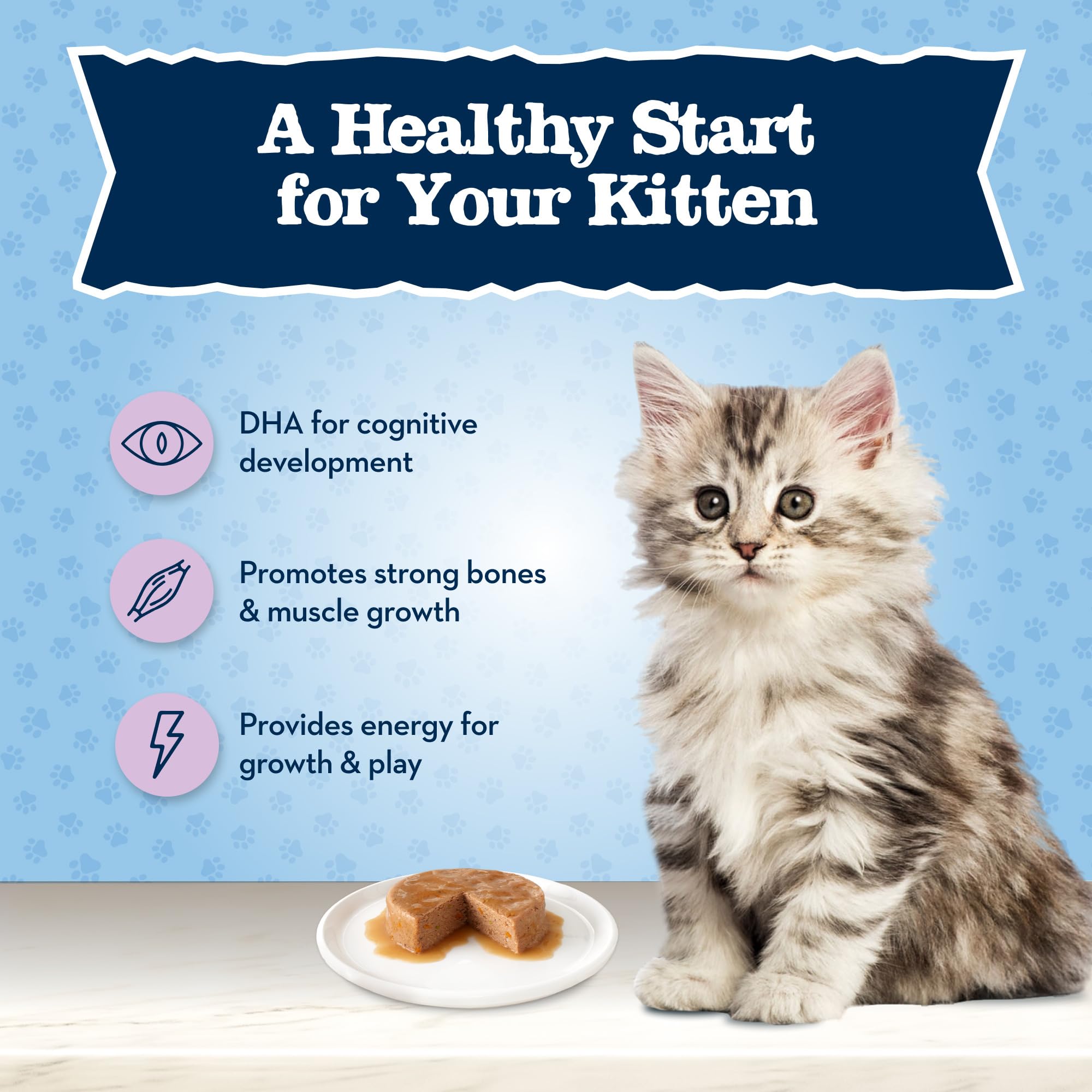 Blue Buffalo Baby BLUE Chaton – LifeSource Bits renforcent le système immunitaire