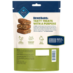 Blue Buffalo BeneBars ingredientes clave: pollo real y manzana para gusto natural