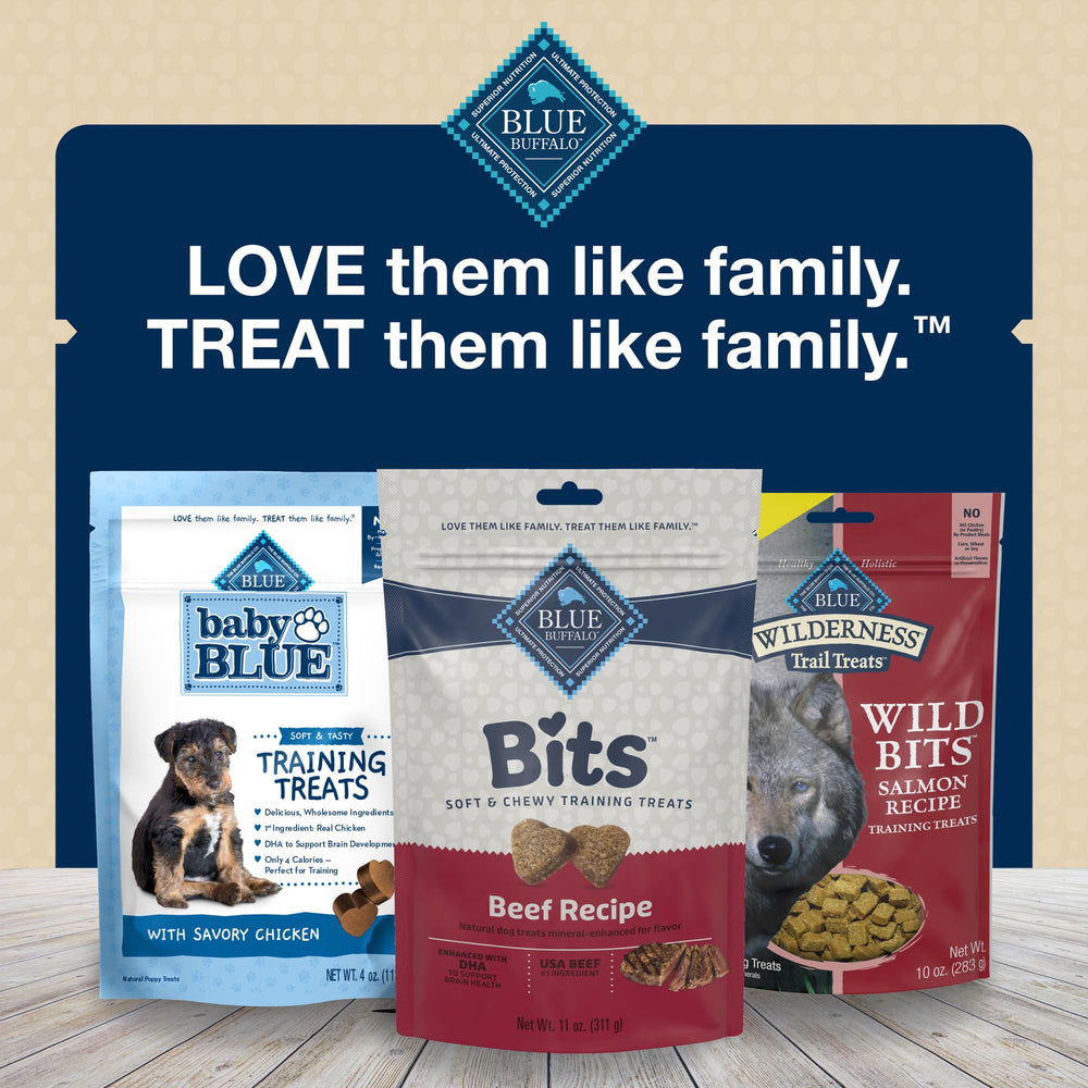 Blue Buffalo Bits premio para cachorros y perros adultos en 11oz