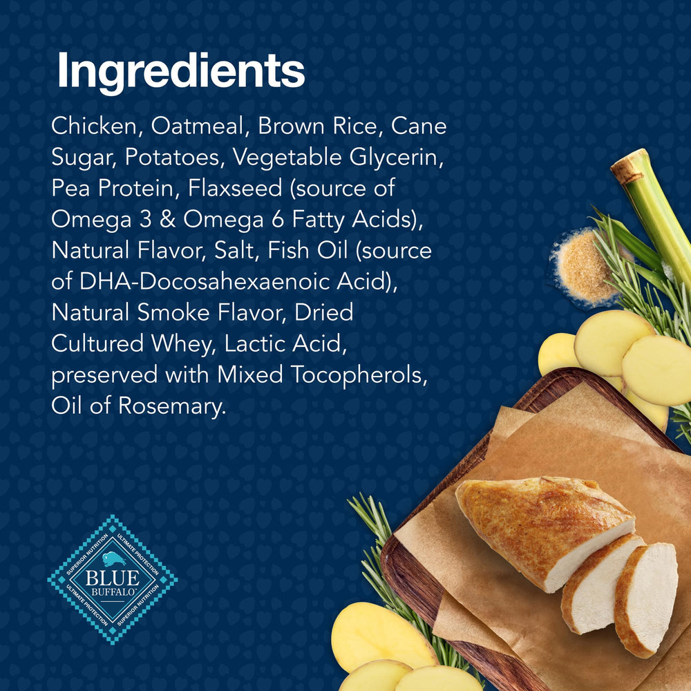 Blue Buffalo Bits sin subproductos de pollo, opción más limpia para la dieta