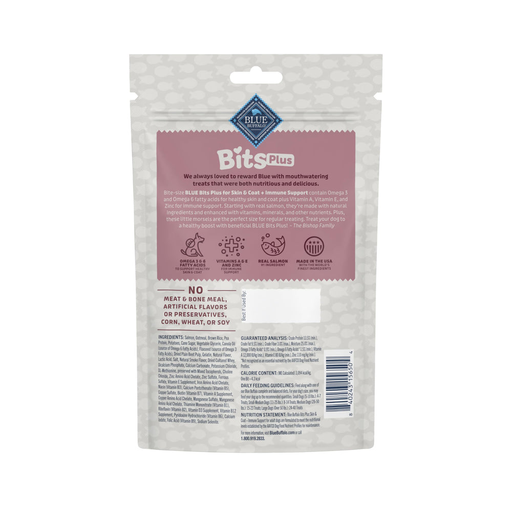 Blue Bits Plus para piel y pelaje saludables gracias a omega.