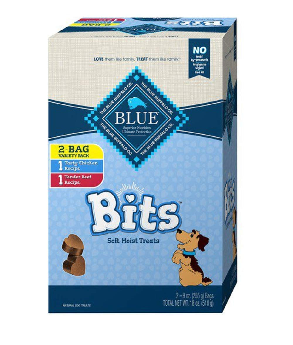 Blue Buffalo Blue Bits recompensa sabrosa para caminatas y juegos