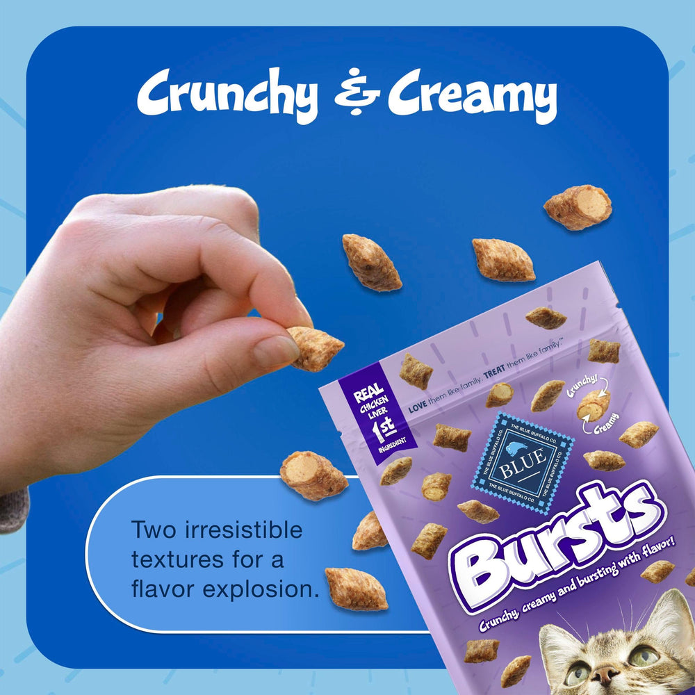 Blue Buffalo Bursts contenido de ingredientes claro y visible