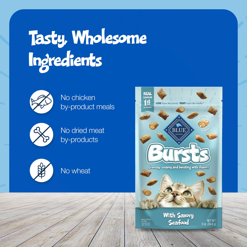 Blue Buffalo Bursts snack para entrenamiento de gatos