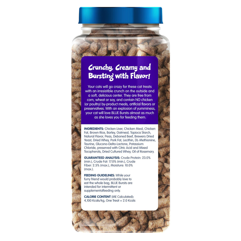 Blue Buffalo Bursts textura doble, crujiente y cremoso, para entrenamiento y juego