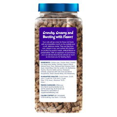 Blue Buffalo Bursts textura doble, crujiente y cremoso, para entrenamiento y juego