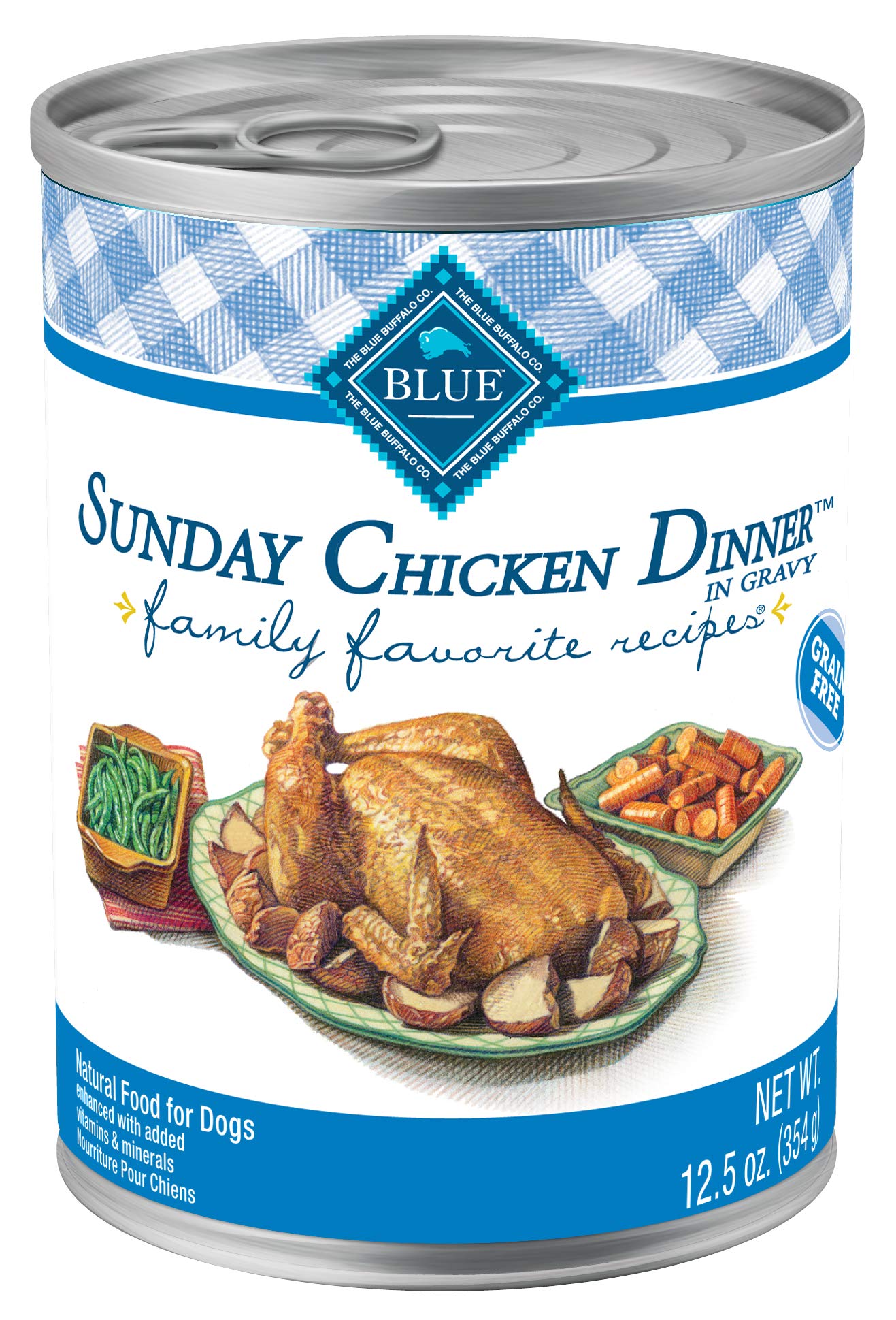 Blue Buffalo: domingo-pollo, cena sabrosa para perro