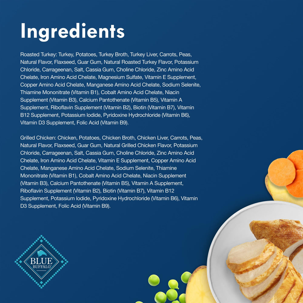 blue buffalo delights pate pavo rostizado textura cremosa para comer