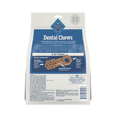 Blue Buffalo Dental Chews: ingredientes naturales, sabor atractivo para masticar con confianza.