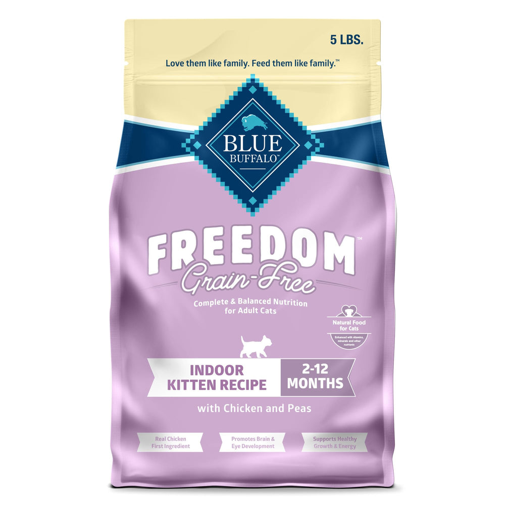 Blue Buffalo Freedom Gatito Pollo Principal: primer ingrediente para nutrición equilibrada