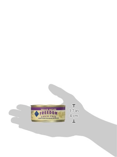 Blue Buffalo Freedom-indoor-madura-gato: nutrición completa para gatos que pasan mucho tiempo dentro de casa.