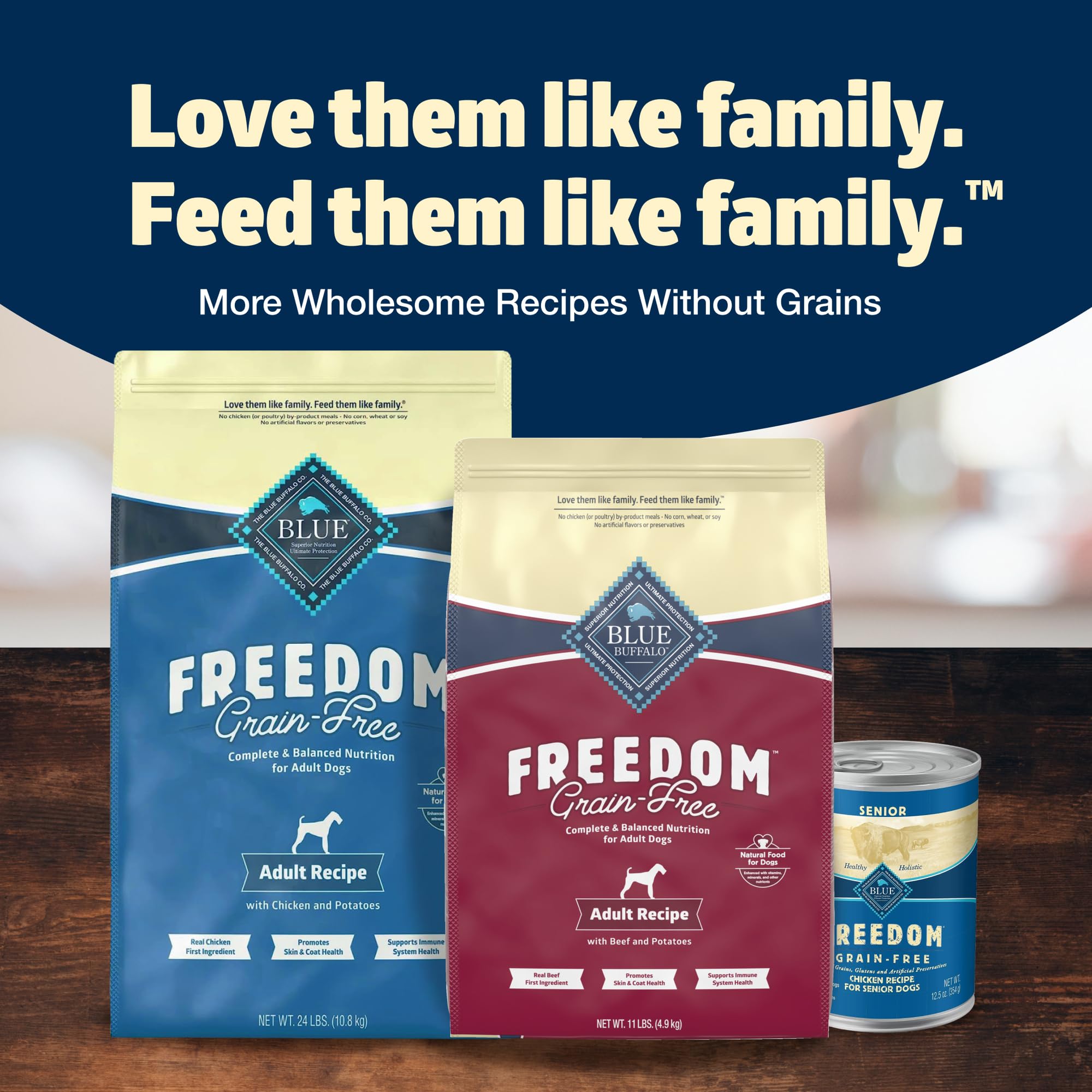 Blue Buffalo Freedom: uso diario para perros adultos con una dieta equilibrada