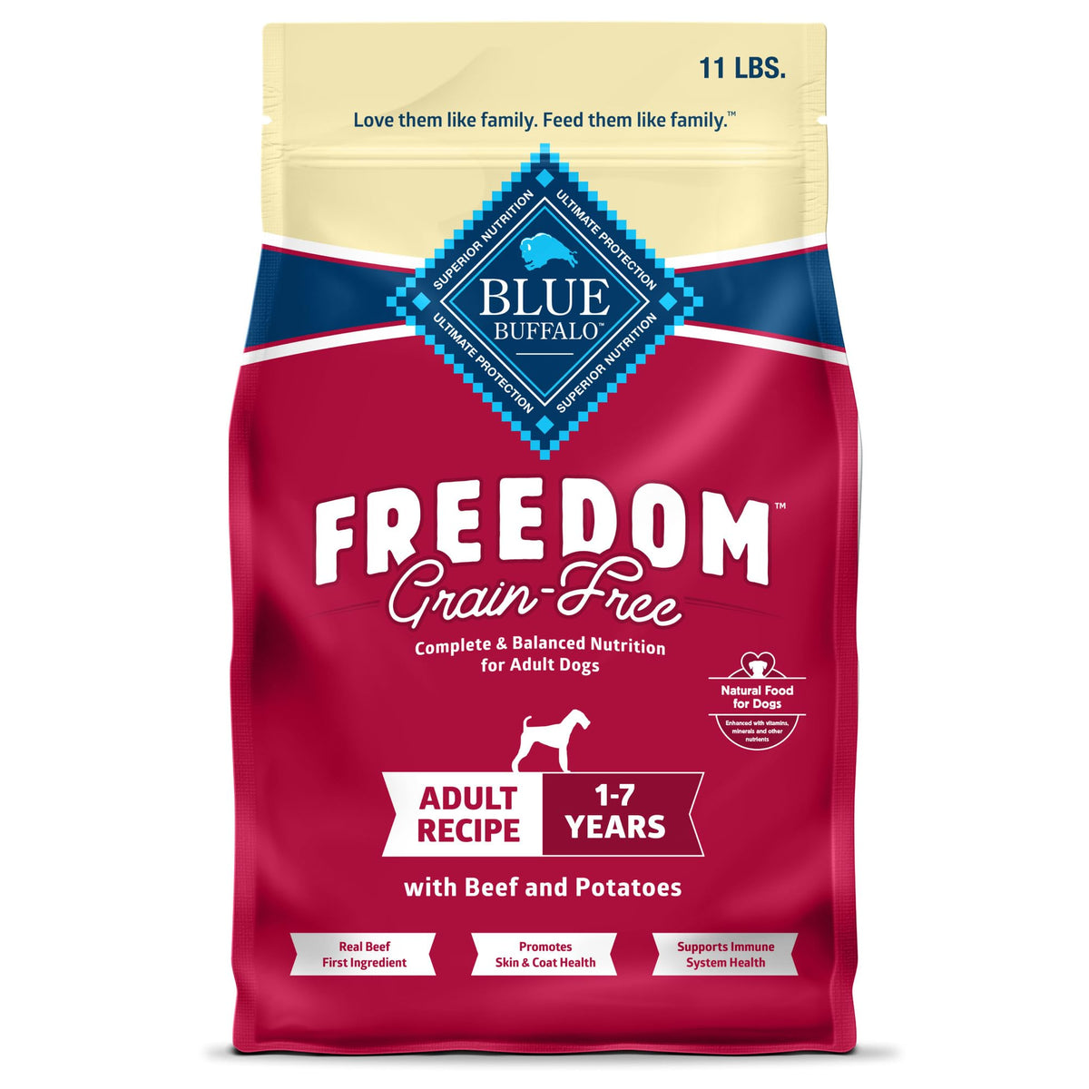 Blue Buffalo Freedom: carne real como primer ingrediente para una comida sabrosa y balanceada
