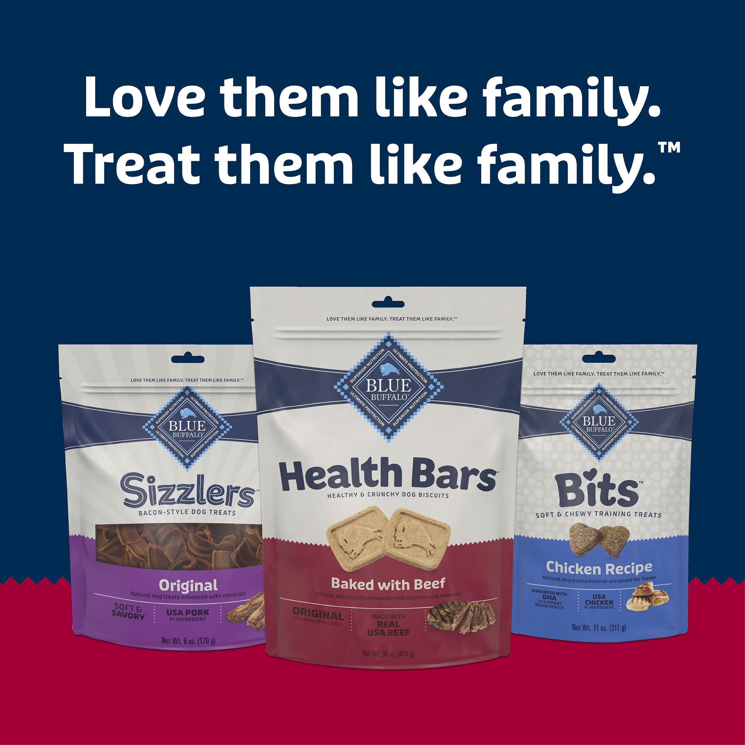 Blue Buffalo Health Bars: aptas para todas las tallas de perro