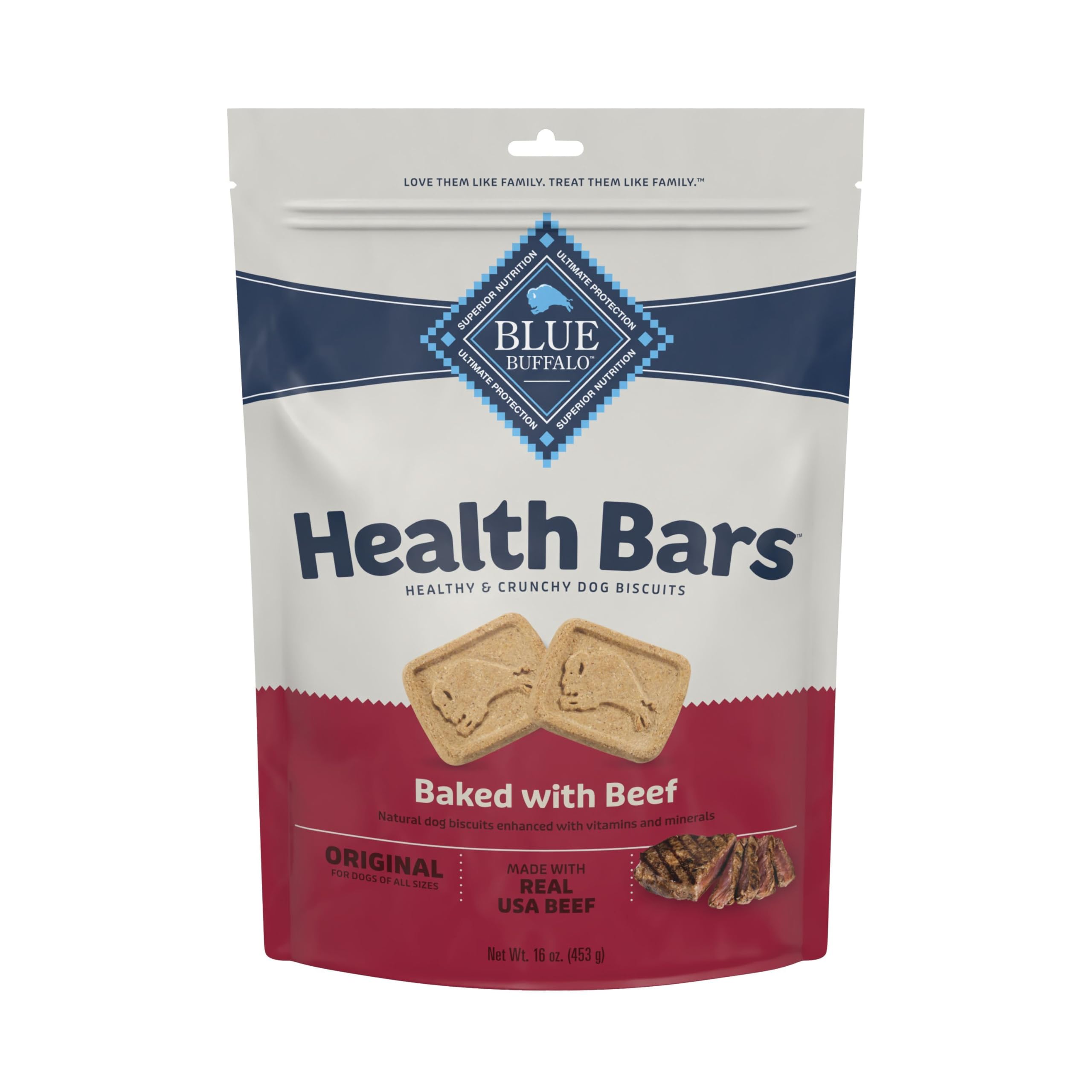 Blue Buffalo Health Bars: aroma sabroso a carne, ideal como premio