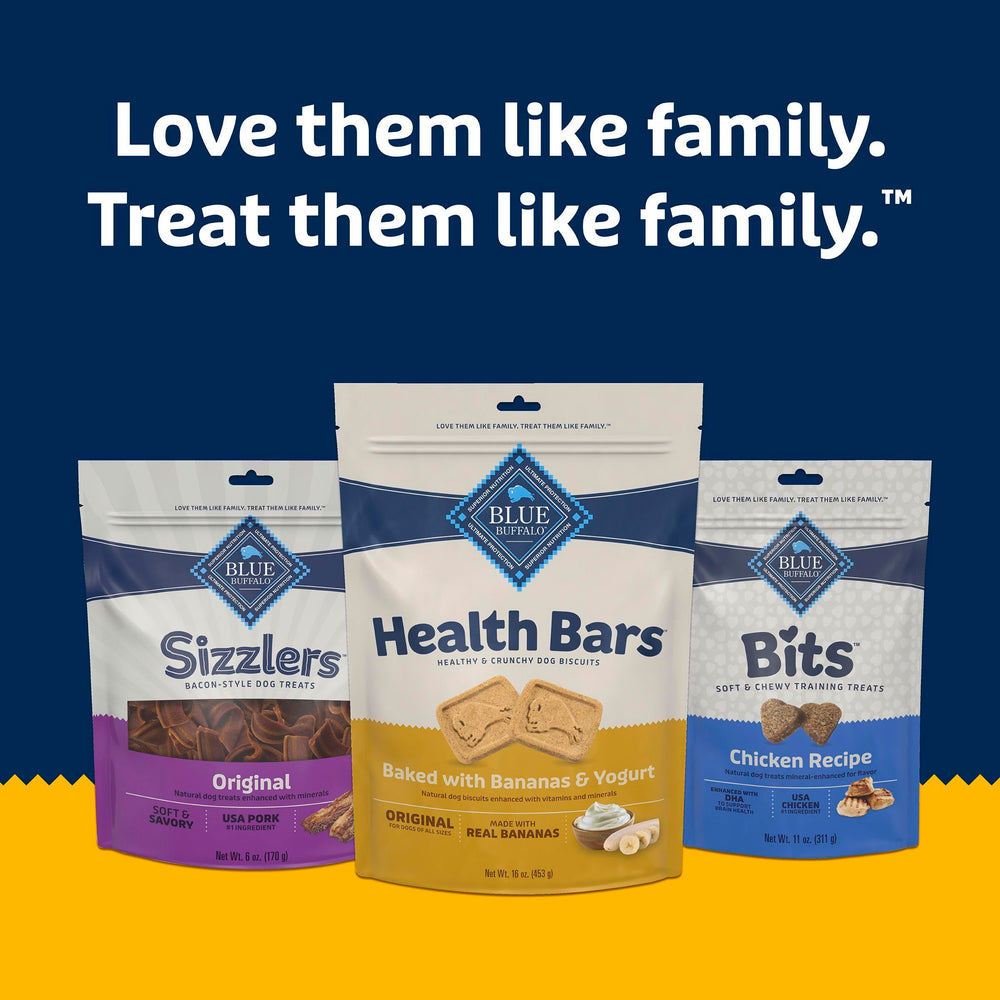 Blue Buffalo Health Bars en bolsa de 16 oz para compartir.