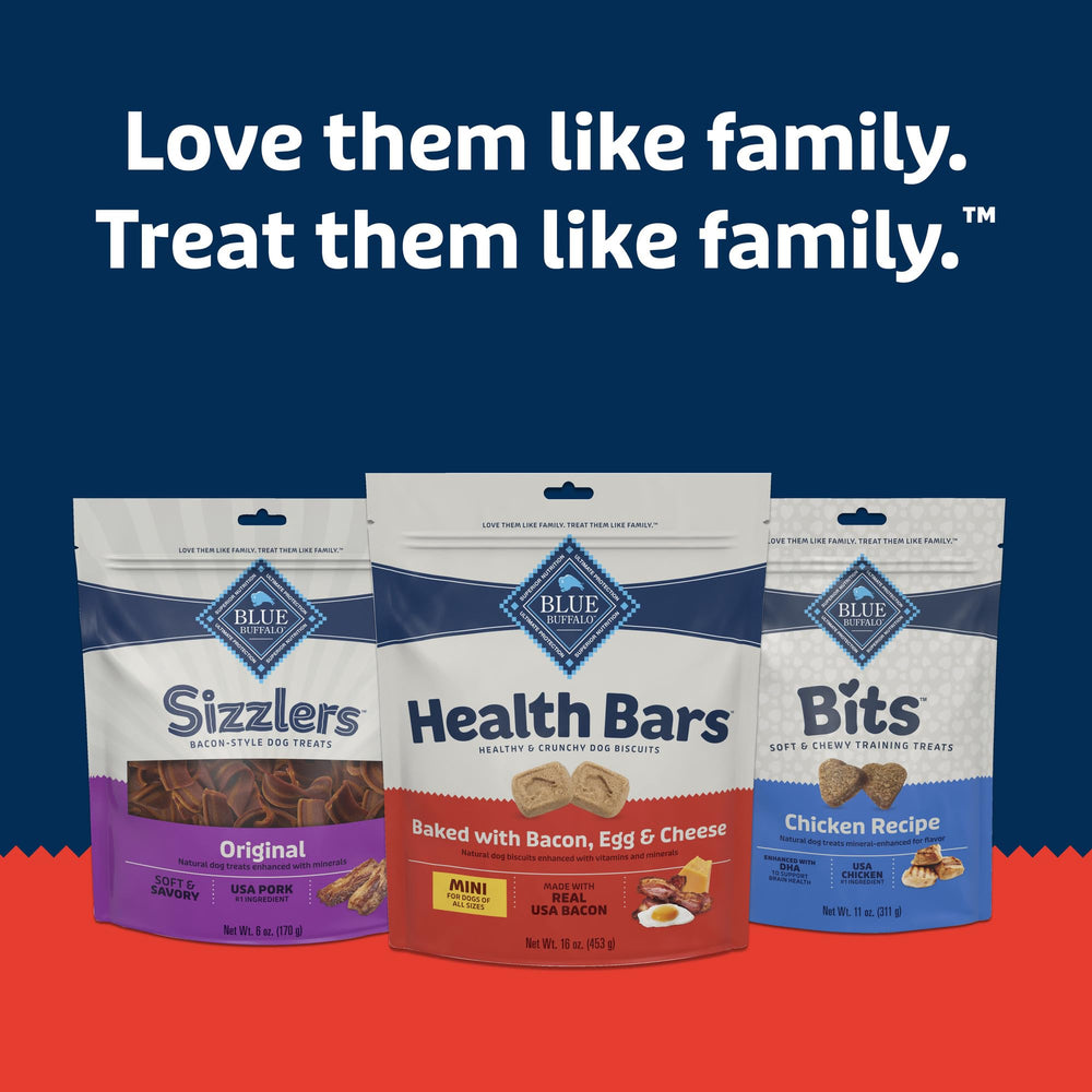 Blue Buffalo Health Bars Mini aroma horneado, tentador para los sentidos.