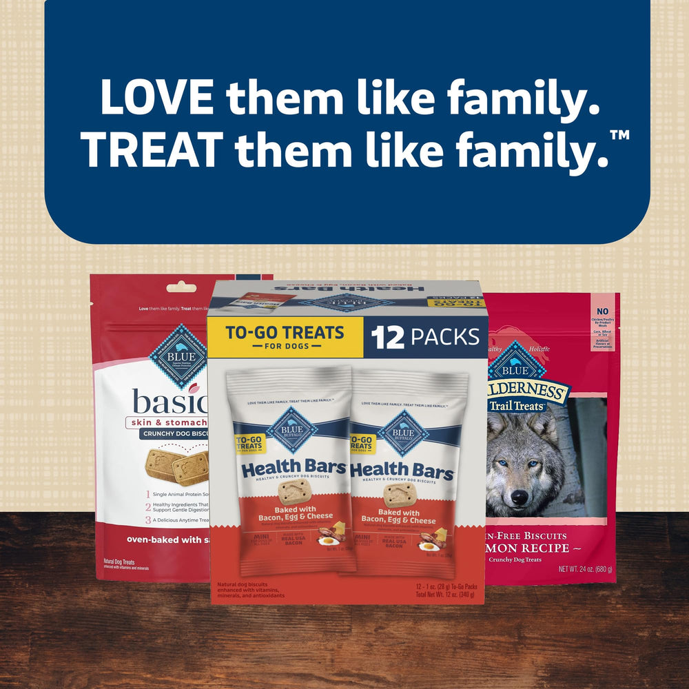 Richesse en omega-3 et antioxydants dans Blue Buffalo Health Bars Mini.