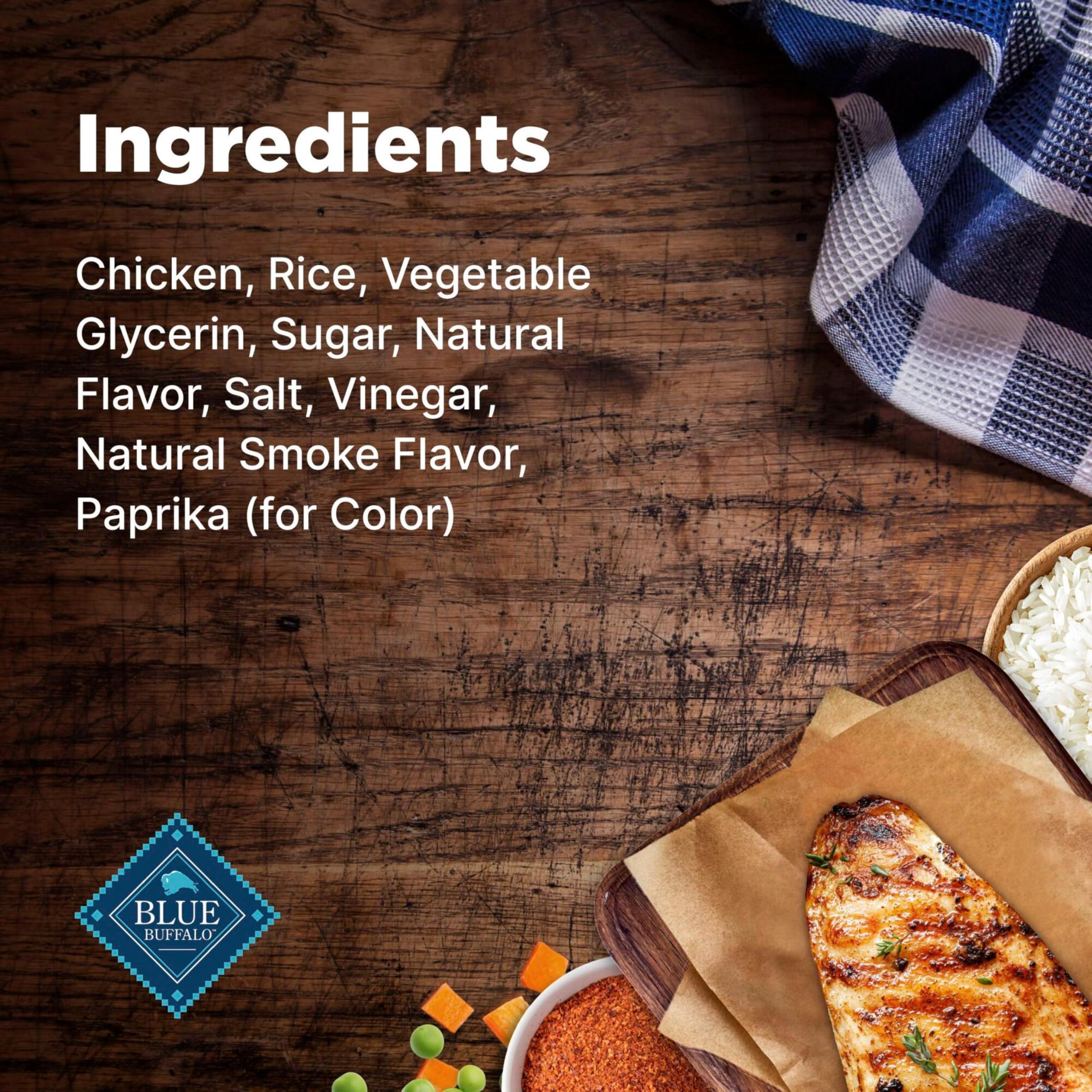 Blue Buffalo Nudges Grillers sans additifs artificiels, sans maïs et sans blé