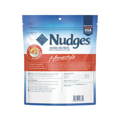 Blue Buffalo Nudges Homestyle poulet réel: récompense savoureuse pour tous les chiens.