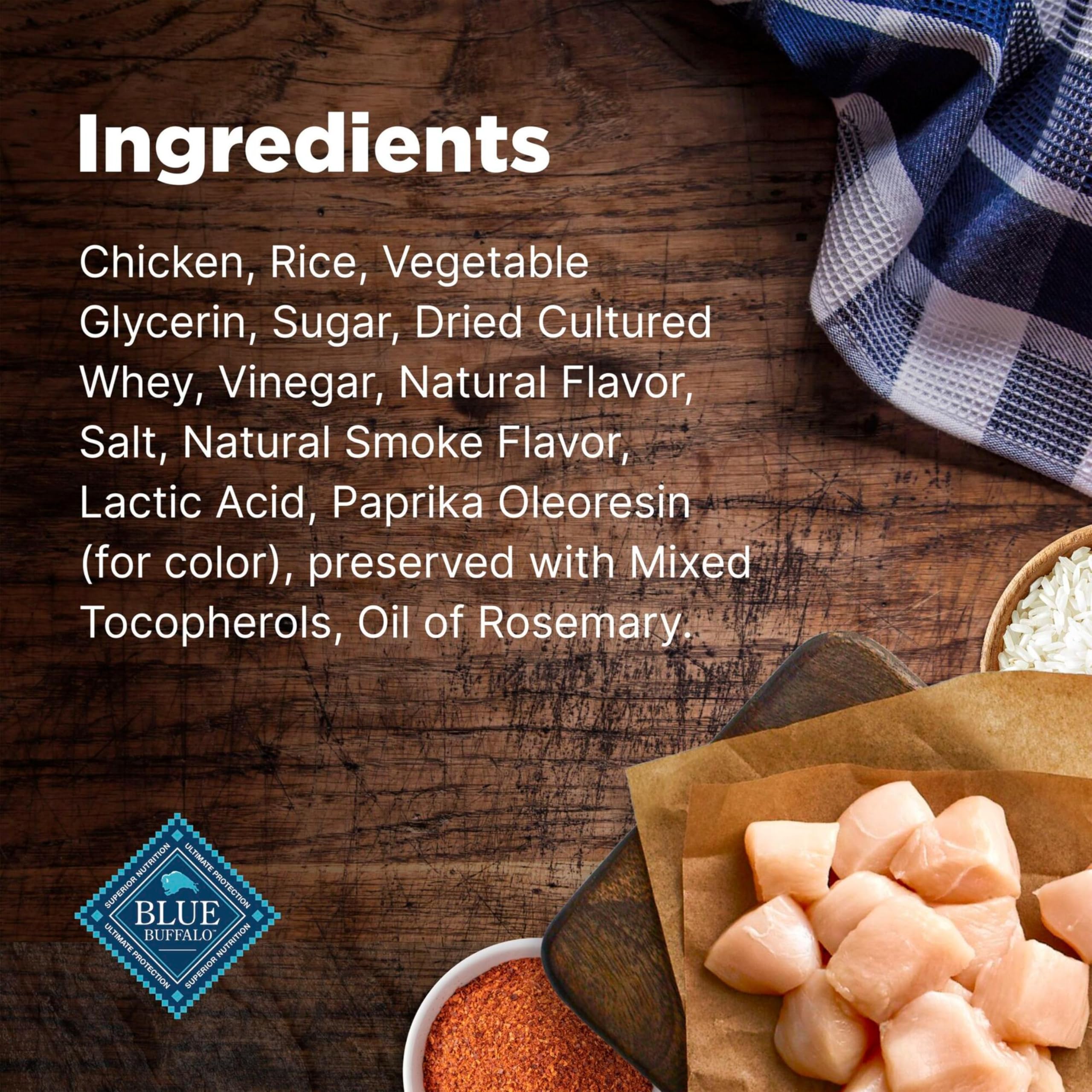 Blue Buffalo Nudges sin sabores ni conservantes artificiales para perros.